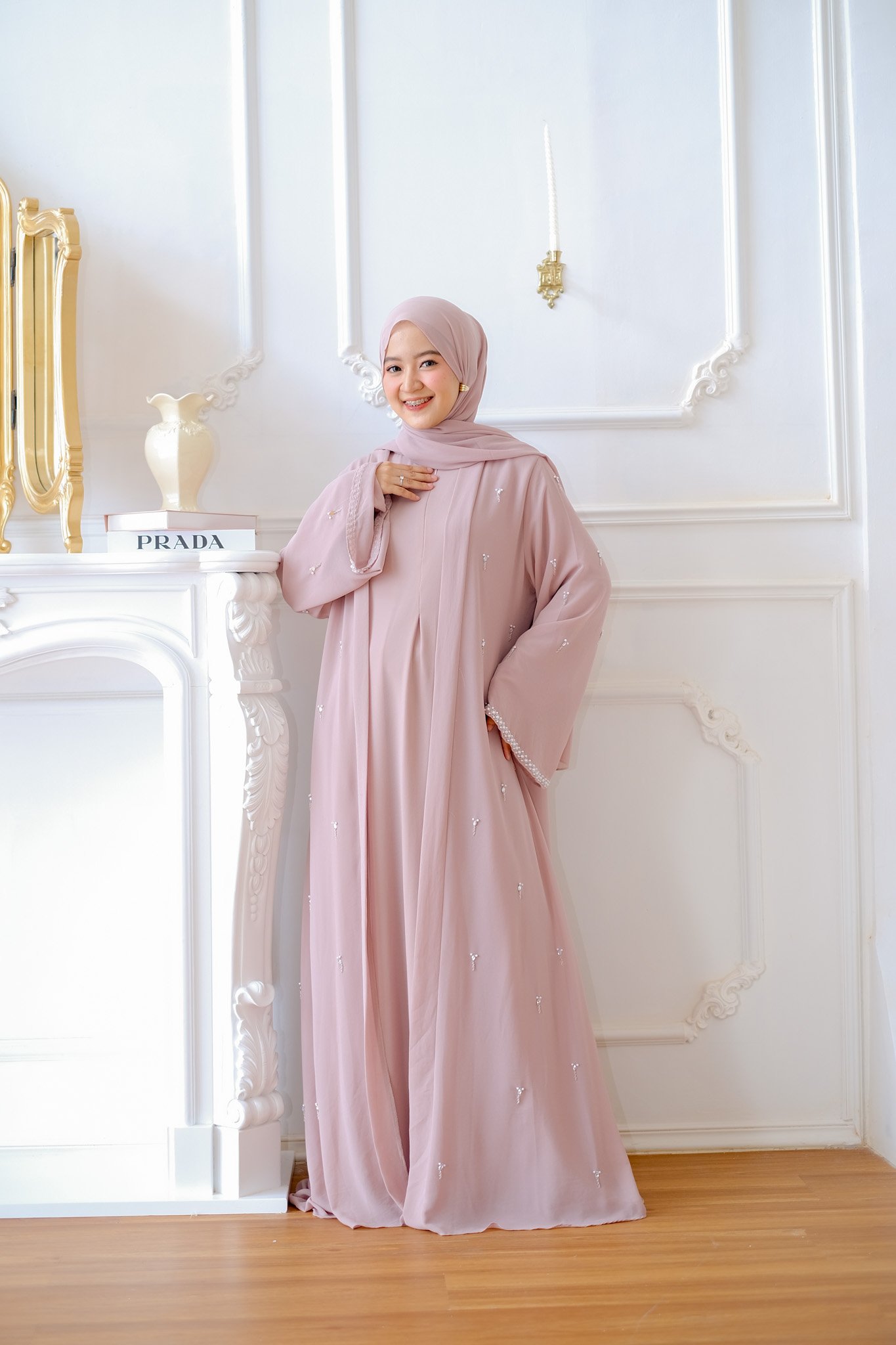 agnia abaya agnia abaya Softpink