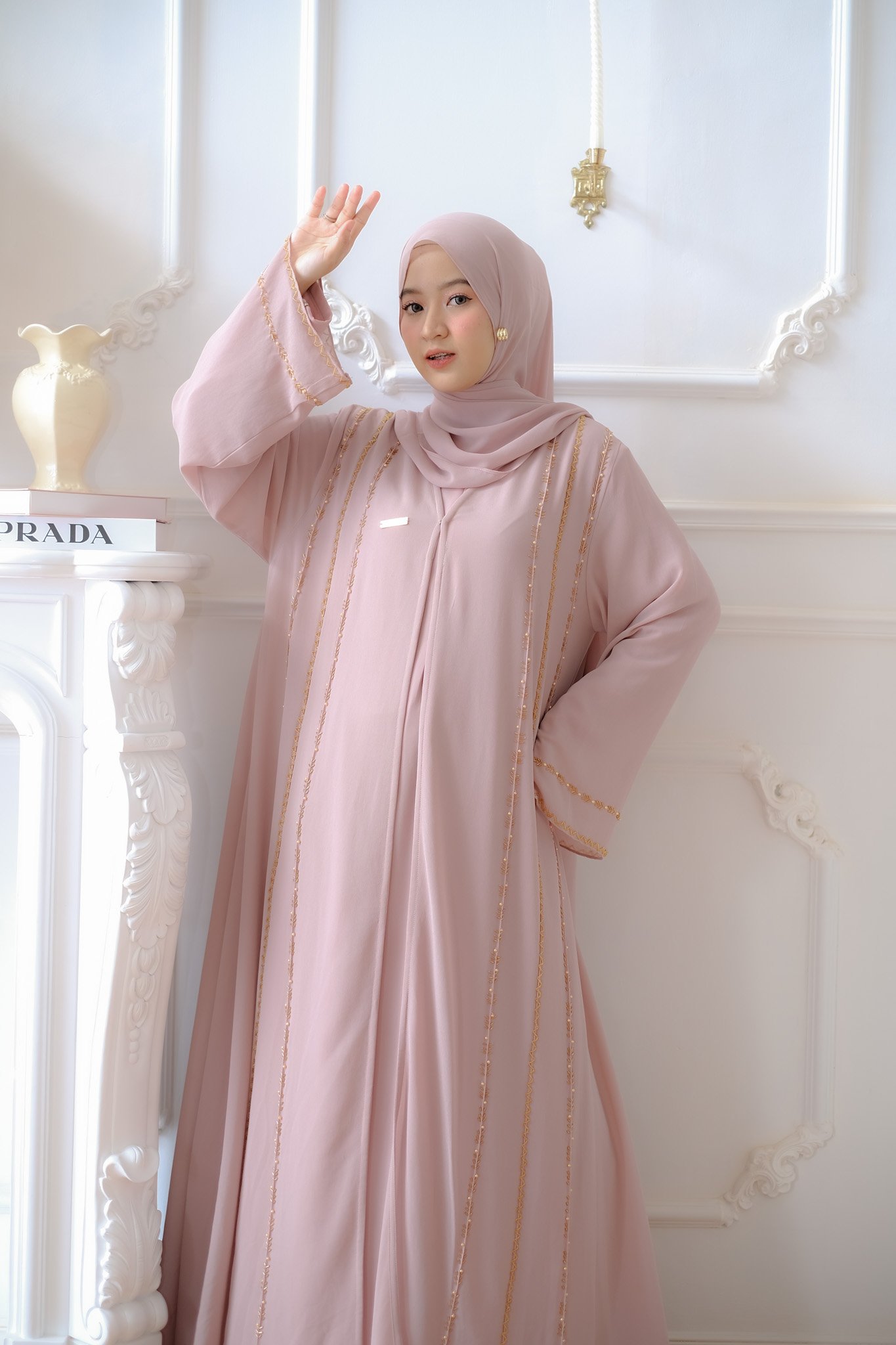 Aizel Abaya Aizel Abaya - Soft Pink