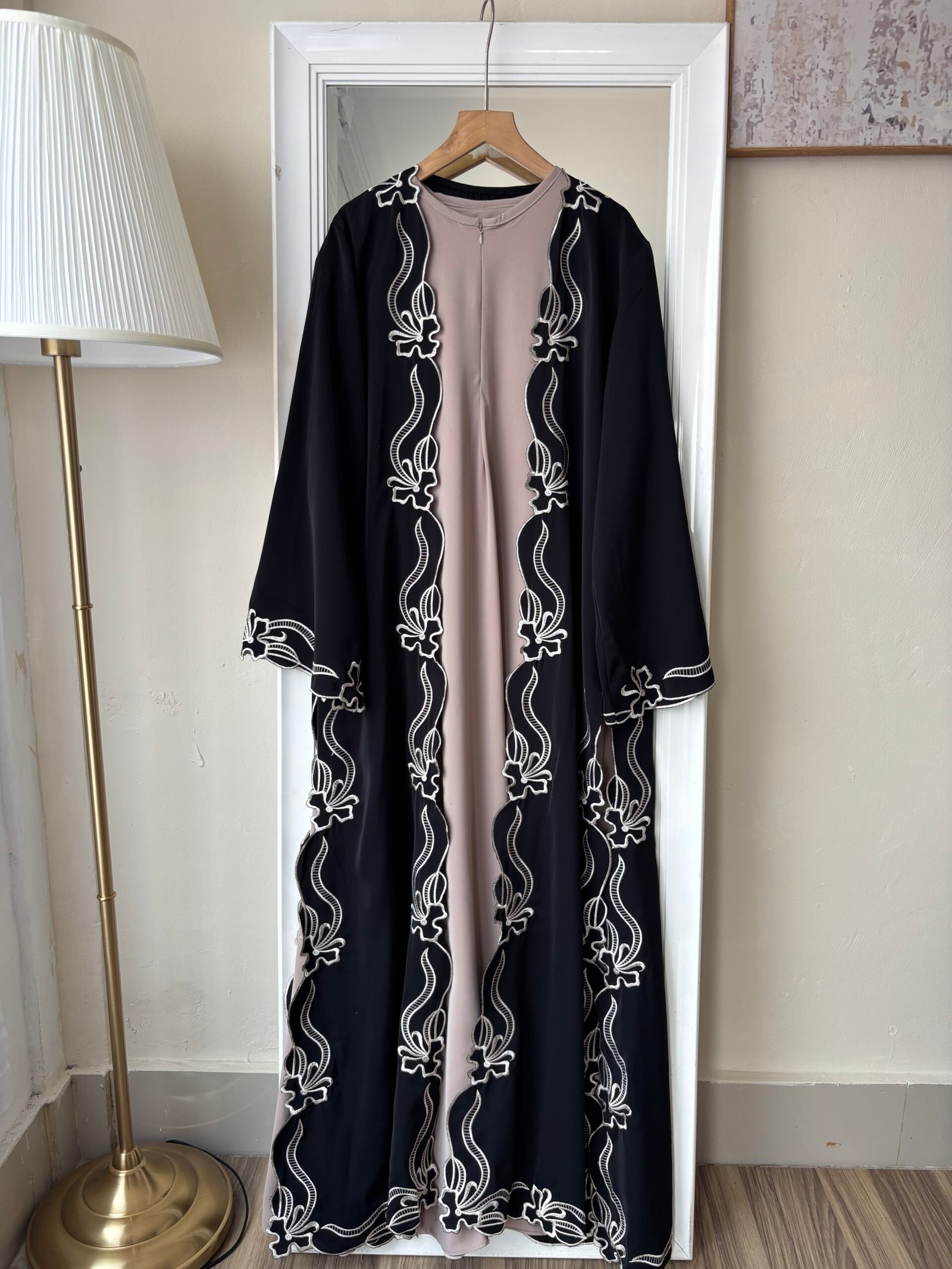 Zafira abaya Black Zafira Abaya