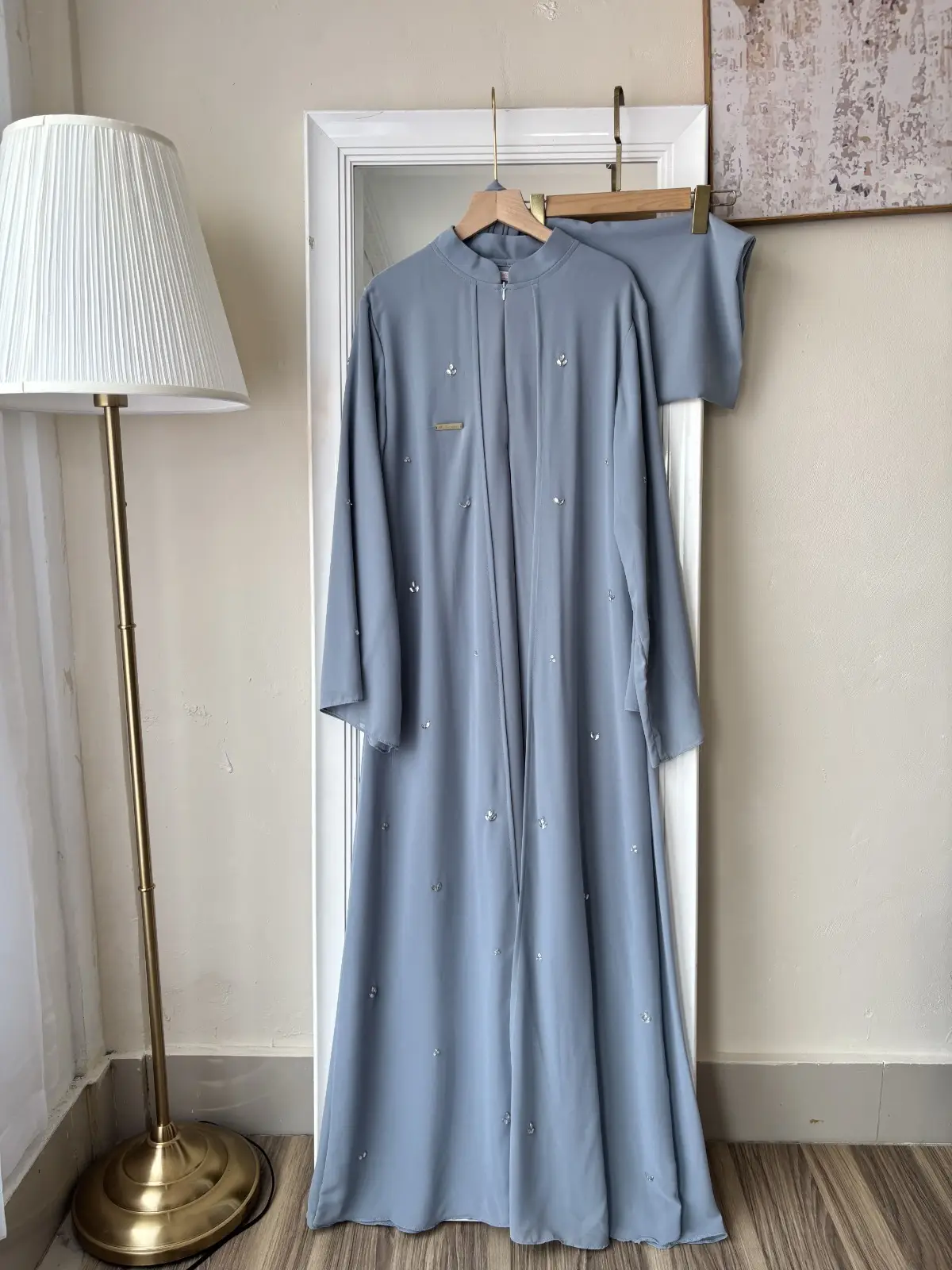Eudora abaya Sofblue eudora abaya