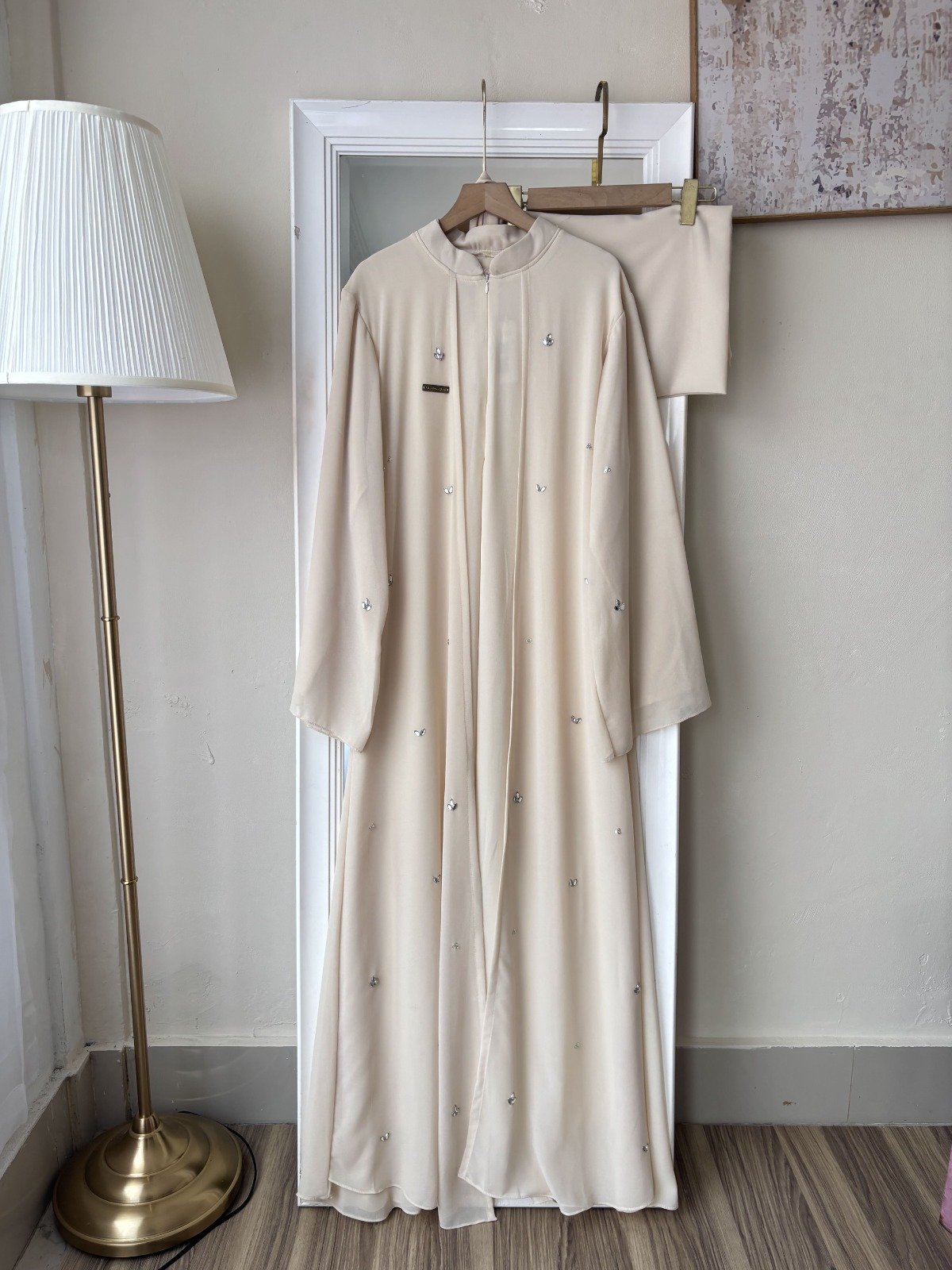 Eudora abaya Butter Yellow eudora abaya