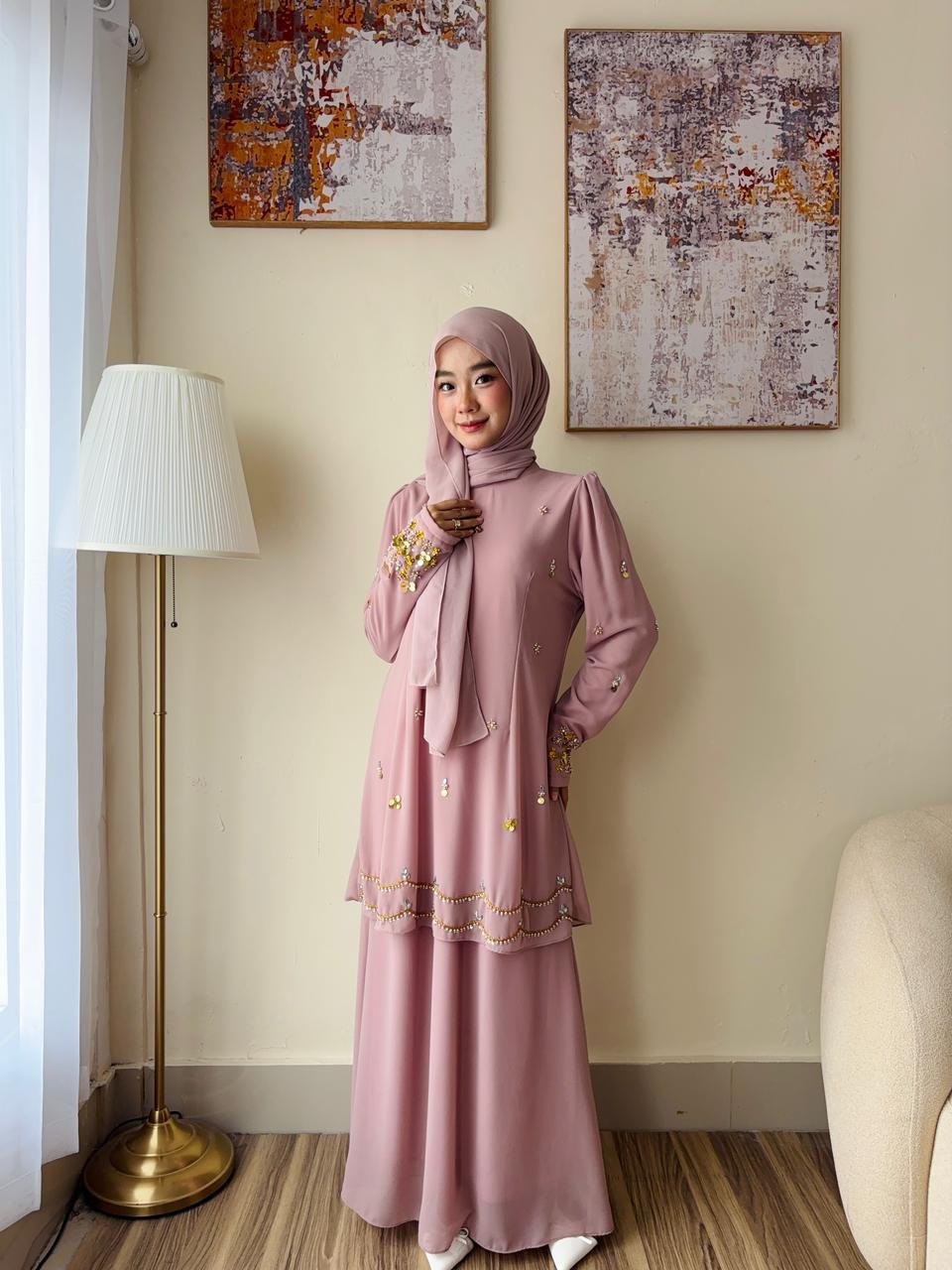 Shereya Dress - Soft Pink Shereya Dress