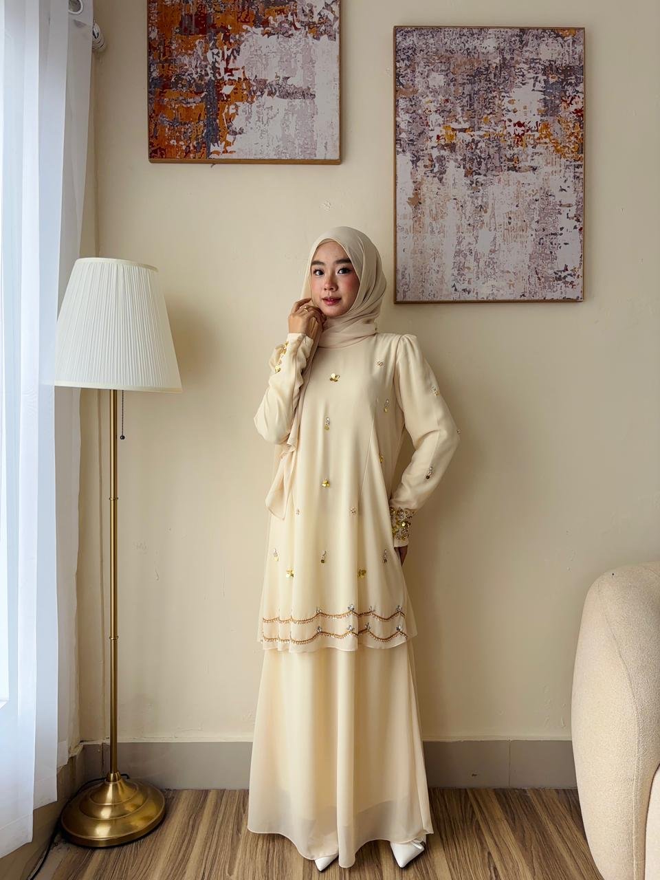 Shereya Dress - Butter Yellow Shereya Dress
