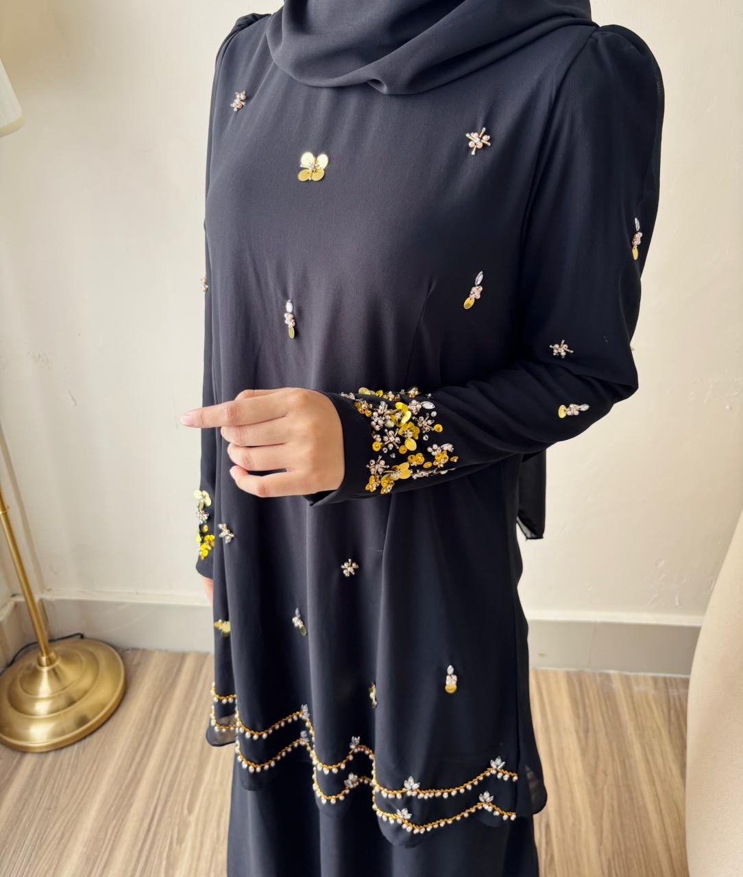 Shereya Dress - Hitam Shereya Dress