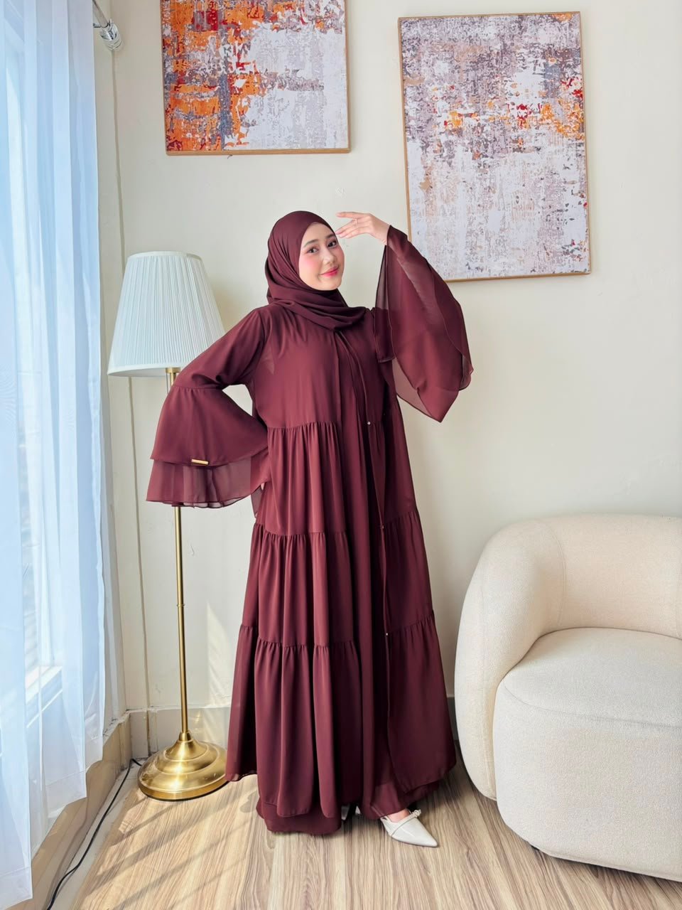 Nagya abaya Mahogani Nagya abaya Mahogani